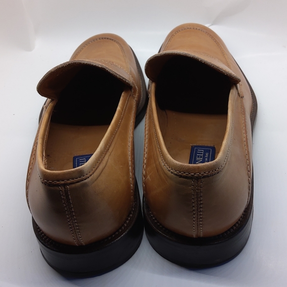 L Panelli Slip on Tan Leather Loafers - Picture 3 of 16
